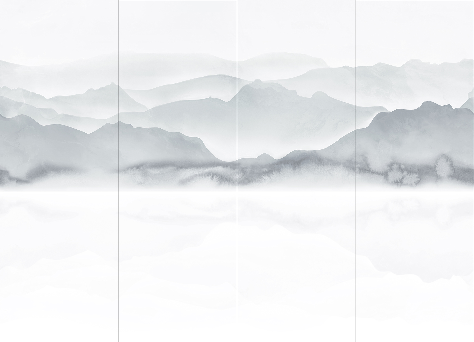 HJ9L2608010煙嵐云岫（亮光，橫向無限連紋）