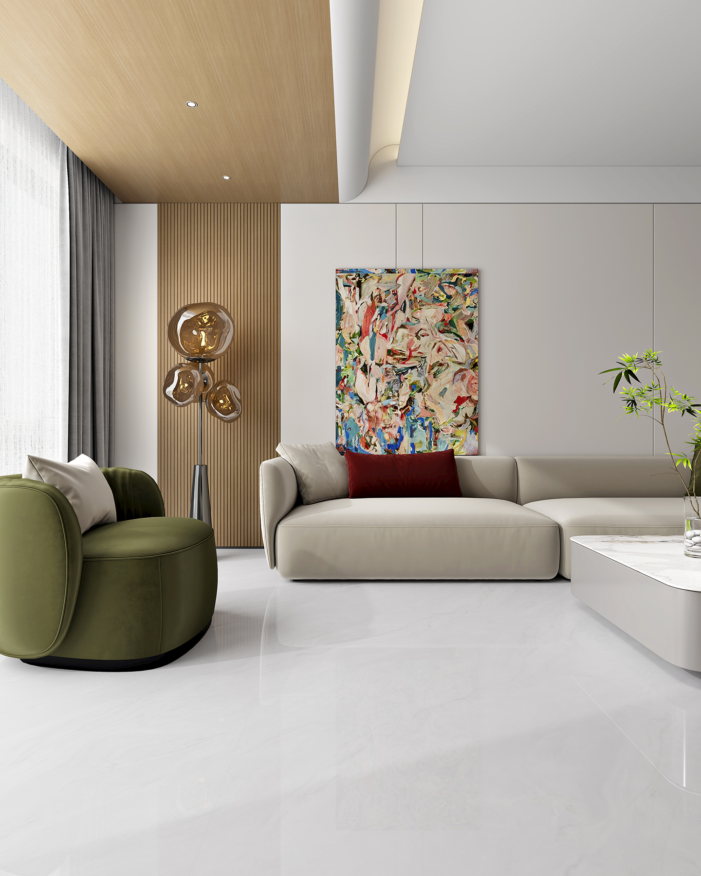 FTLZ15110云母白（任意連紋）